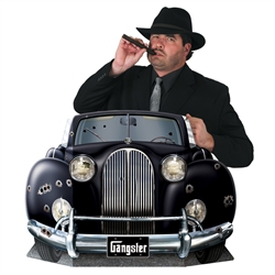 Gangster Car Photo Prop