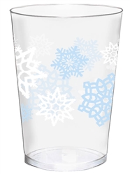 Snowflake Tumblers - 10 oz. | Party Supplies