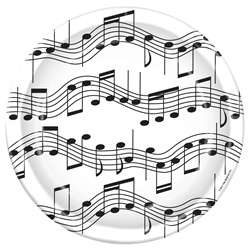 Musical Note Plates