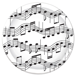 Musical Note Plates