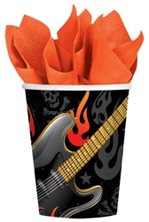 Rock On 9 oz. Cups | Party Supplies