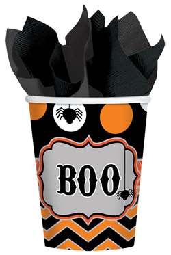 Modern Halloween Cups, 9 oz. | Party Supplies