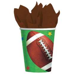 Football Fans Championship 9 oz. Cups | Party Supplies