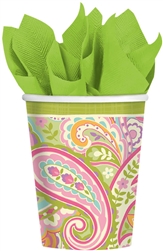 Pretty Paisley Cups | Party Supplies