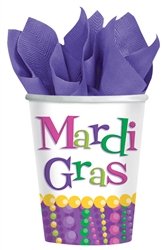 Mardi Gras Celebration Cups, 9 oz. | Mardi Gras Tableware