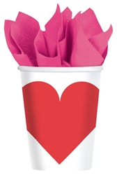 Key To Your Heart 9 oz. Cups | Valentine's Day Cups