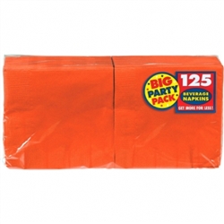 Orange Peel Beverage Napkins 125 ct | Party Supplies