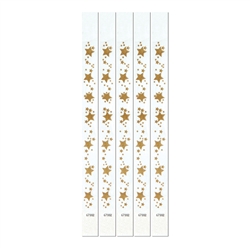 Gold Star Tyvek Wristbands