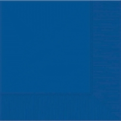 Royal Blue 3-Ply Beverage Napkins | Party Supplies