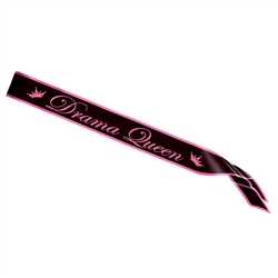 Drama Queen Satin Sash