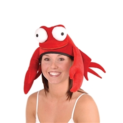 Plush Crab Hat