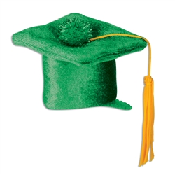 Green Graduation Cap Hair Clip for Sale