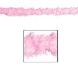 Pink Fancy Feather Boa