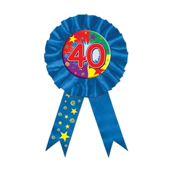 "40" Award Ribbon