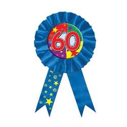 "60" Award Ribbon