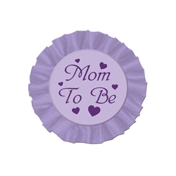Mom To Be Satin Button