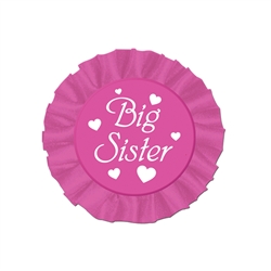 Big Sister Satin Button