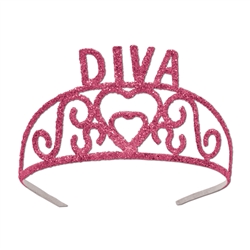 Glittered Diva Tiara