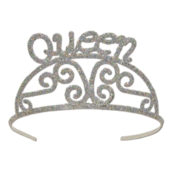 Glittered Queen Tiara