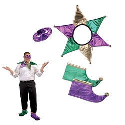 Mardi Gras Jester Set | Party Supplies