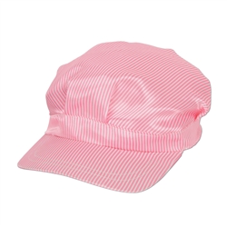 Pink Striped Hat