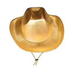 Gold Theatrical Cowboy Hat