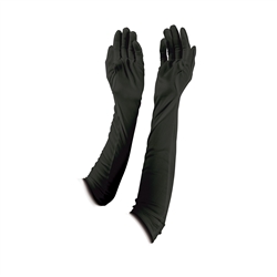 Black Evening Gloves