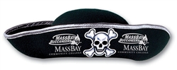 Custom Imprinted Child's Black Felt Pirate Hat