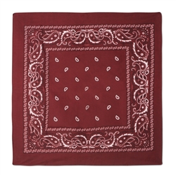 Burgundy Bandana