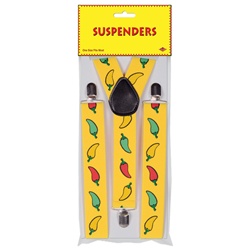 Chili Pepper Suspenders