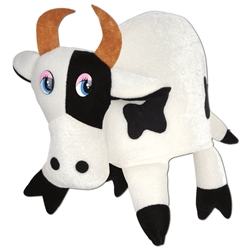 Plush Cow Hat