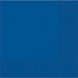 Bright Royal Blue 3-Ply Luncheon Napkins | Party Supplies