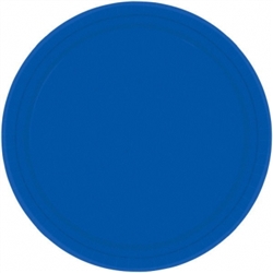 Bright Royal Blue 7" Paper Plates | Party Supplies