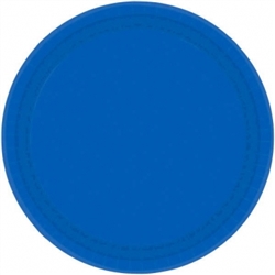 Bright Royal Blue 9" Paper Plates | Party Supplies
