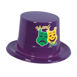 Mardi Gras Printed Topper | Party Supplies