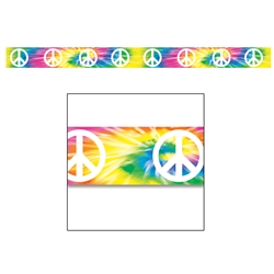 Peace Sign Party Tape