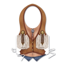 Packaged Plastic Cowgirl Vest