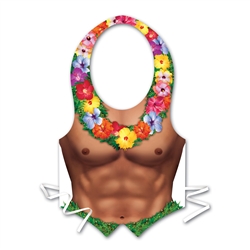 Packaged Plastic Hula Hunk Vest