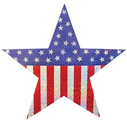 Patriotic Hanging Stars | Party Supplies
