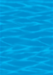 Ocean Blue Scene Setters Room Rolls | Luau Party Supplies