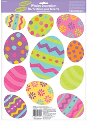 Easter Egg Window Decorations | Party Supplies