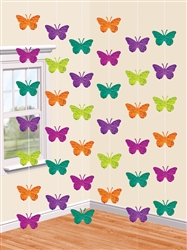 Spring Butterflies String Decoration | Party Supplies