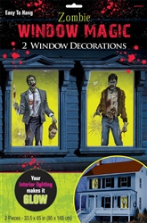 Zombie Window Magic Decorations | Party Supplies