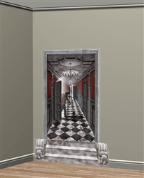 Gothic Mansion Long Hallway Scene Setters Add-Ons | Party Supplies