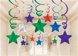 Multi Swirl Shooting Star Mega Value Pack | Party Supplies