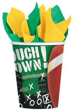 Football Frenzy 9 oz. Cups | Party Supplies