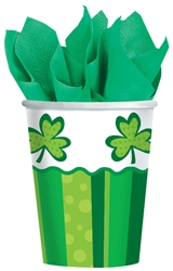 St. Patrick's Day Cheer 9 oz. Cups | Party Supplies