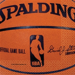 Spalding Basketball Beverage Napkins | Party Supplies