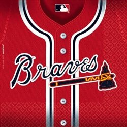 Atlanta Braves Luncheon Napkins | Party Supplies