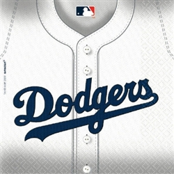 Los Angeles Dodgers Luncheon Napkins | Party Supplies